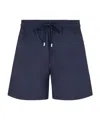 Vilebrequin Recycled Nylon Swim Shorts With Elastic Waistband In Blue