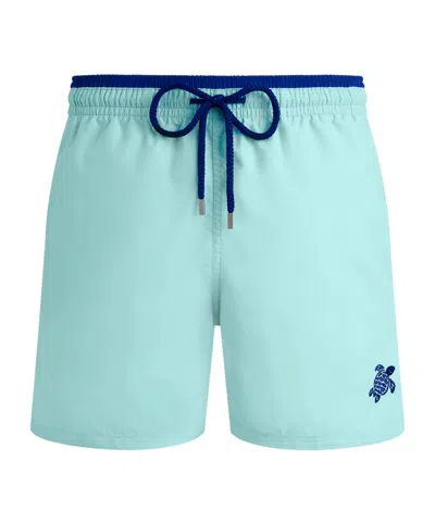 Vilebrequin Elastic Waist Swimming Trunks In Blue