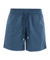 Vilebrequin Moorea - Solid-colored Beach Shorts In Blue