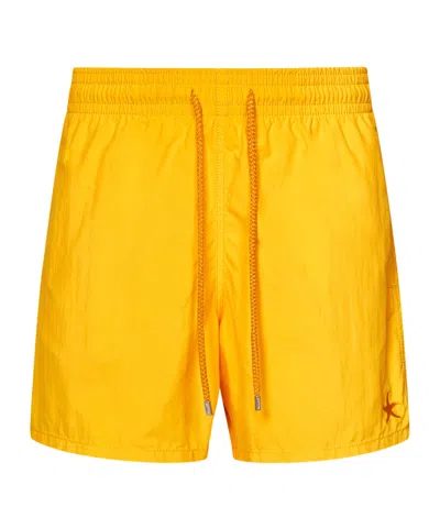 VILEBREQUIN ELASTIC WAIST SWIMMING TRUNKS
