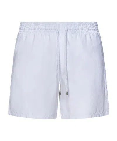 Vilebrequin Elasticated-waist Swim Short In White