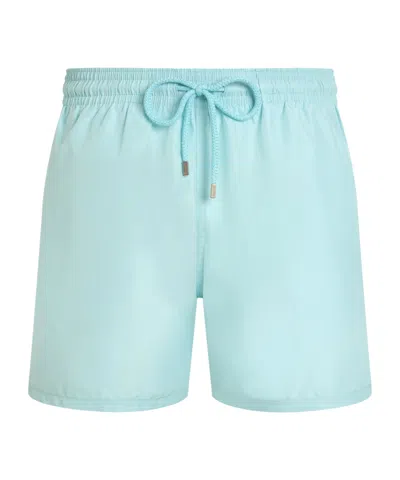 Vilebrequin Elasticated Waistband Swim Shorts In Blue
