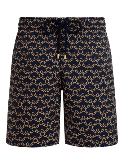 Vilebrequin Elasticated-waistband Swim Shorts In Multi