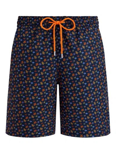 VILEBREQUIN ELASTICATED-WAISTBAND SWIM SHORTS