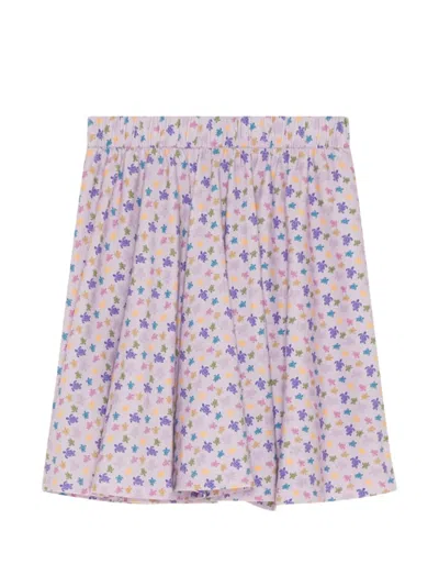 Vilebrequin Kids' Elasticated-waist Midi Skirt In Pink