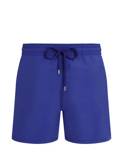 Vilebrequin Elastic-waist Swim Shorts In Blue