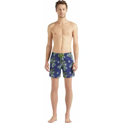 Vilebrequin Embroidered Flower Power Swim Trunks