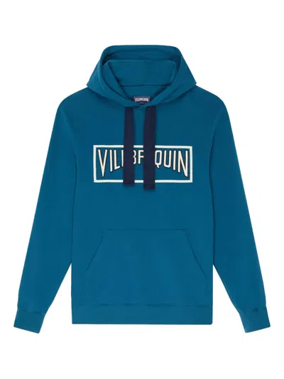 Vilebrequin Embroidered Hoodie In Blue