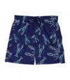 VILEBREQUIN EMBROIDERED LOBSTER SWIM SHORTS (2-14 YEARS)