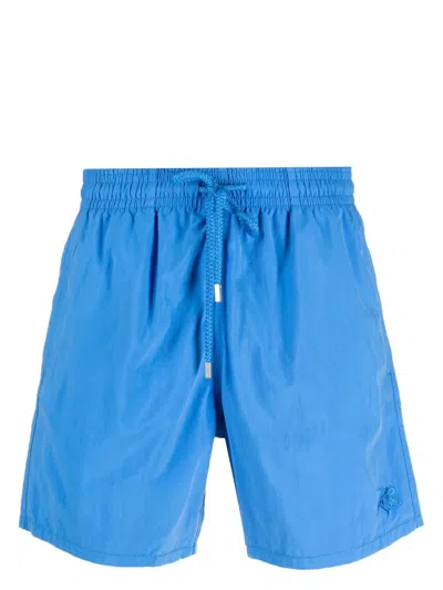 Vilebrequin Moorea Solid Swim Trunks In Faience