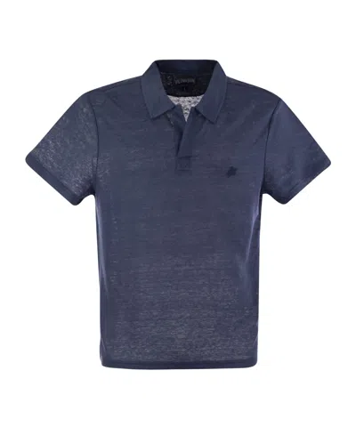 VILEBREQUIN EMBROIDERED-LOGO POLO SHIRT