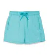 Vilebrequin Embroidered Logo Swim Shorts In Blue