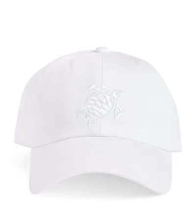 VILEBREQUIN EMBROIDERED TURTLE BASEBALL CAP