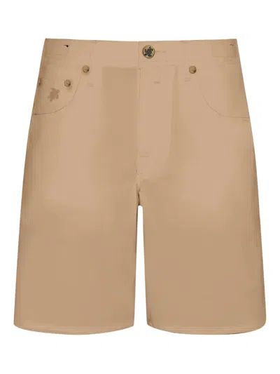 Vilebrequin Embroidered-turtle Bermuda Shorts In Black