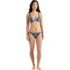 Vilebrequin Eye Of The Wind Underwire Bikini Top In Minuit