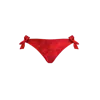 Vilebrequin Flower Power Side Tie Bikini Bottom In Red