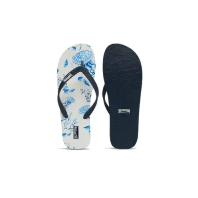 VILEBREQUIN VILEBREQUIN FLIP FLOPS MEDUSA AND SHELLS