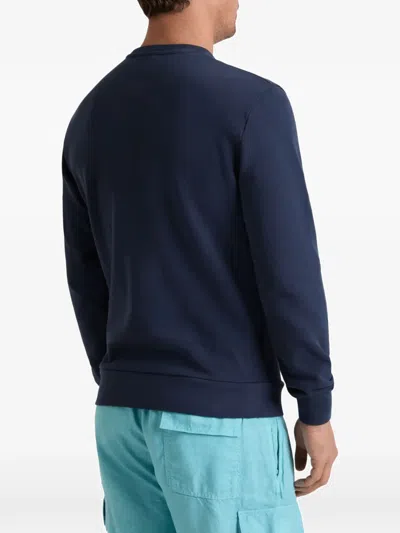 Vilebrequin Flocked Sweatshirt In Blue