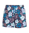 Vilebrequin Moorea Tropical Turtles Stretch Swim Trunks