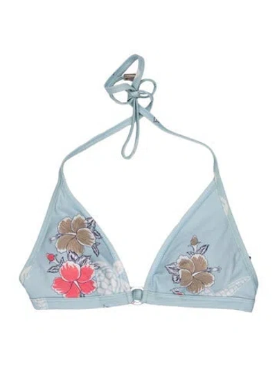 Pre-owned Vilebrequin Floral Print Top In Blue