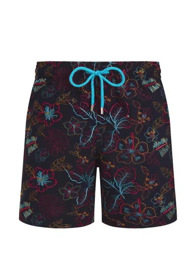 Vilebrequin Floral-print Swimsuit In Multi