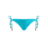 Vilebrequin Side Tie Bikini Bottom Relief Sparkling In Blue