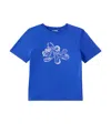 Vilebrequin Gabin Printed Cotton Jersey T-shirt In Blue