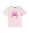 Vilebrequin Gabin Printed Cotton Jersey T-shirt In Pink