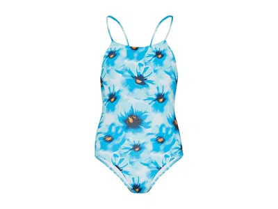 Vilebrequin Gazette (toddler/little Kids/big Kids) Girl's Swimsuits One Piece Topaze Bleue : 4 Years, Elastane/p In Multi