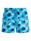 Vilebrequin Geckos-print Swim Shorts In Blue
