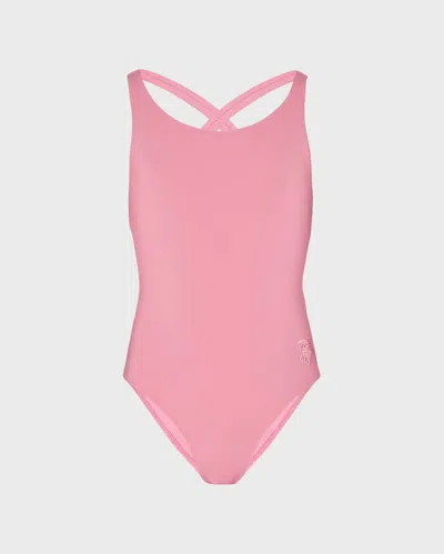 Vilebrequin Ginx (toddler/little Kids/big Kids) Girl's Swimsuits One Piece Boudoir : 4 Years, Elastane/polyamide In Pink