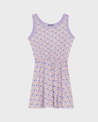 Vilebrequin Kids' Micro Ronde Des Tortues Dress In Purple