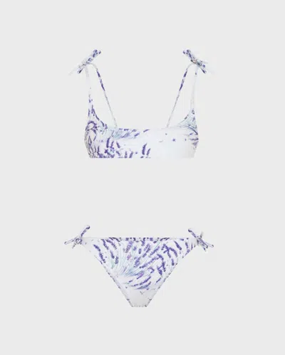 Vilebrequin Kids' Girls Two Pieces Swimsuit Lavender In Multi