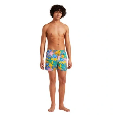 VILEBREQUIN GLOWED STARS STRETCH SWIM TRUNKS