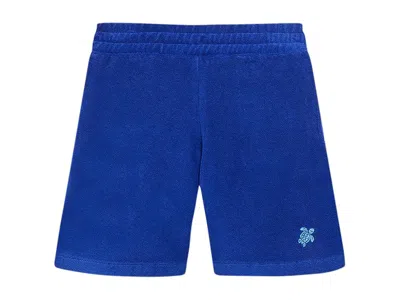 Vilebrequin Goh (toddler/little Kids/big Kids) Boy's Shorts Marrakech : 14 Years, Cotton In Blue