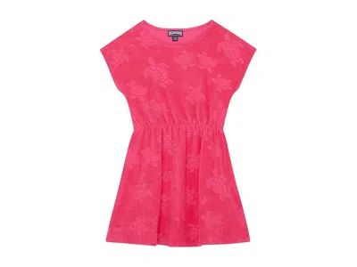 Vilebrequin Golden (toddler/little Kids/big Kids) Girl's Dress Bougainvillier : 4 Years, Cotton In Purple