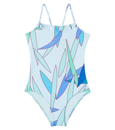 Vilebrequin Kids' Gom Printed Swimsuit In Multicoloured