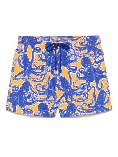 VILEBREQUIN GRAPHIC-PRINT SWIM SHORTS