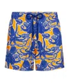 Vilebrequin Graphic-print Swim Shorts In Blue