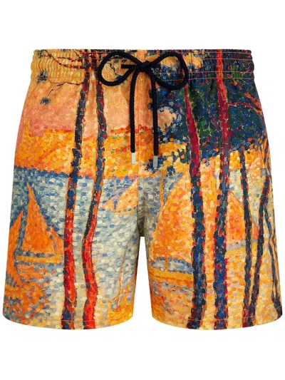 Vilebrequin Swimming Trunk In Yellow