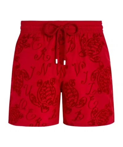VILEBREQUIN GRAPHIC-PRINT SWIM SHORTS