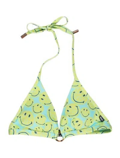 Pre-owned Vilebrequin Graphic Print Top W/ Tags In Green