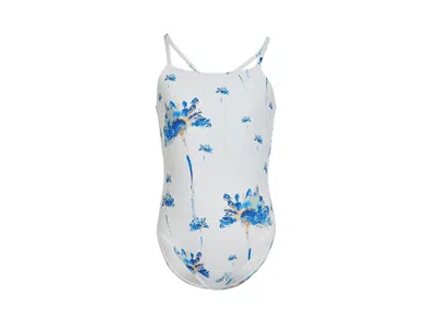 Vilebrequin Herbie Shine Gim (toddler/little Kid/big Kid) Girl's Swimsuits One Piece White : 4 Years, Elastane/p