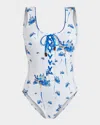 Vilebrequin Swimming Trunk In Off White
