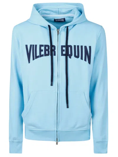 Vilebrequin Hoody Sweatshirt In Crystal Seas