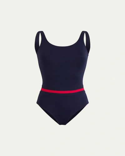 Vilebrequin X Ines De La Fressange Swimsuit In Blue