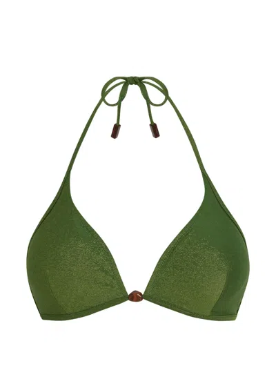 Vilebrequin Iridescent Triangle Bikini Top In Pattern