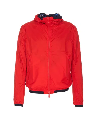 Vilebrequin Micro Rondes Des Tortues Reversible Jacket In Red