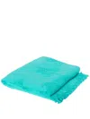 Vilebrequin Jacquard Beach Towel In Green