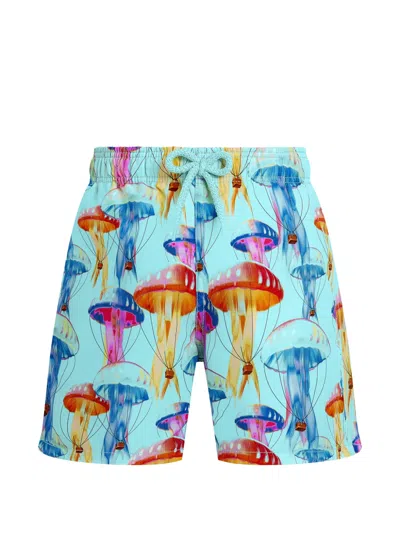 Vilebrequin Kids' Jellyfish Swim Shorts In Multi